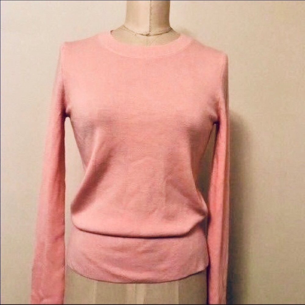 NWT Banana Republic Merino Wool pink sweater